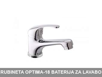 RUBINETA OPTIMA-18 BATERIJA ZA LAVABO