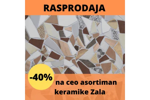 -40% na keramiku Zala!: Odaberite moderne pločice po odličnim cenama
