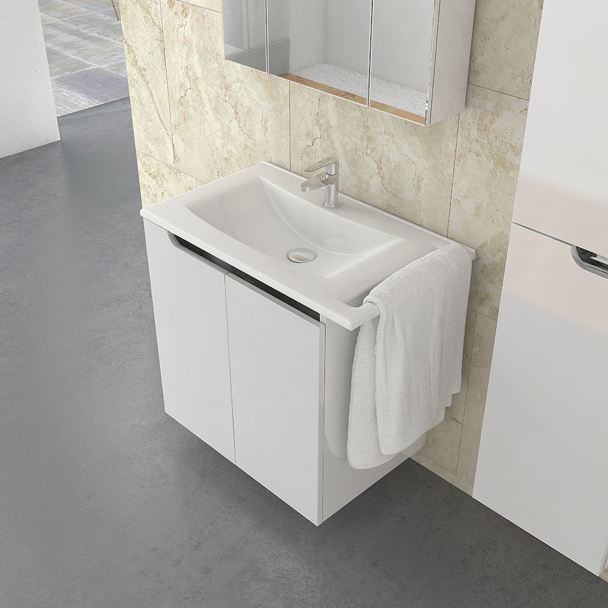 Ormarić Sa Umivaonikom Euridika 80 H – Stil I Funkcionalnost | Mimaks ...