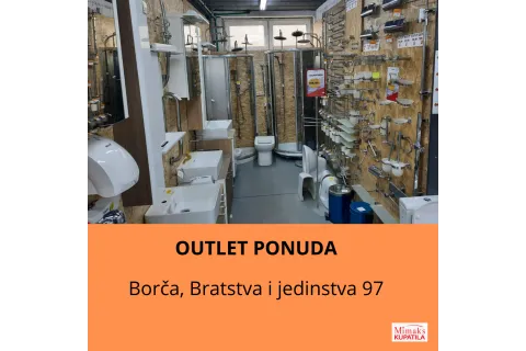 Fantastična OUTLET ponuda! Do isteka zaliha