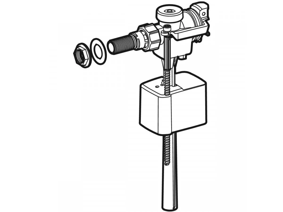 GEBERIT Plovak Horizontalni 3/8 Impuls 136.700.00.3 