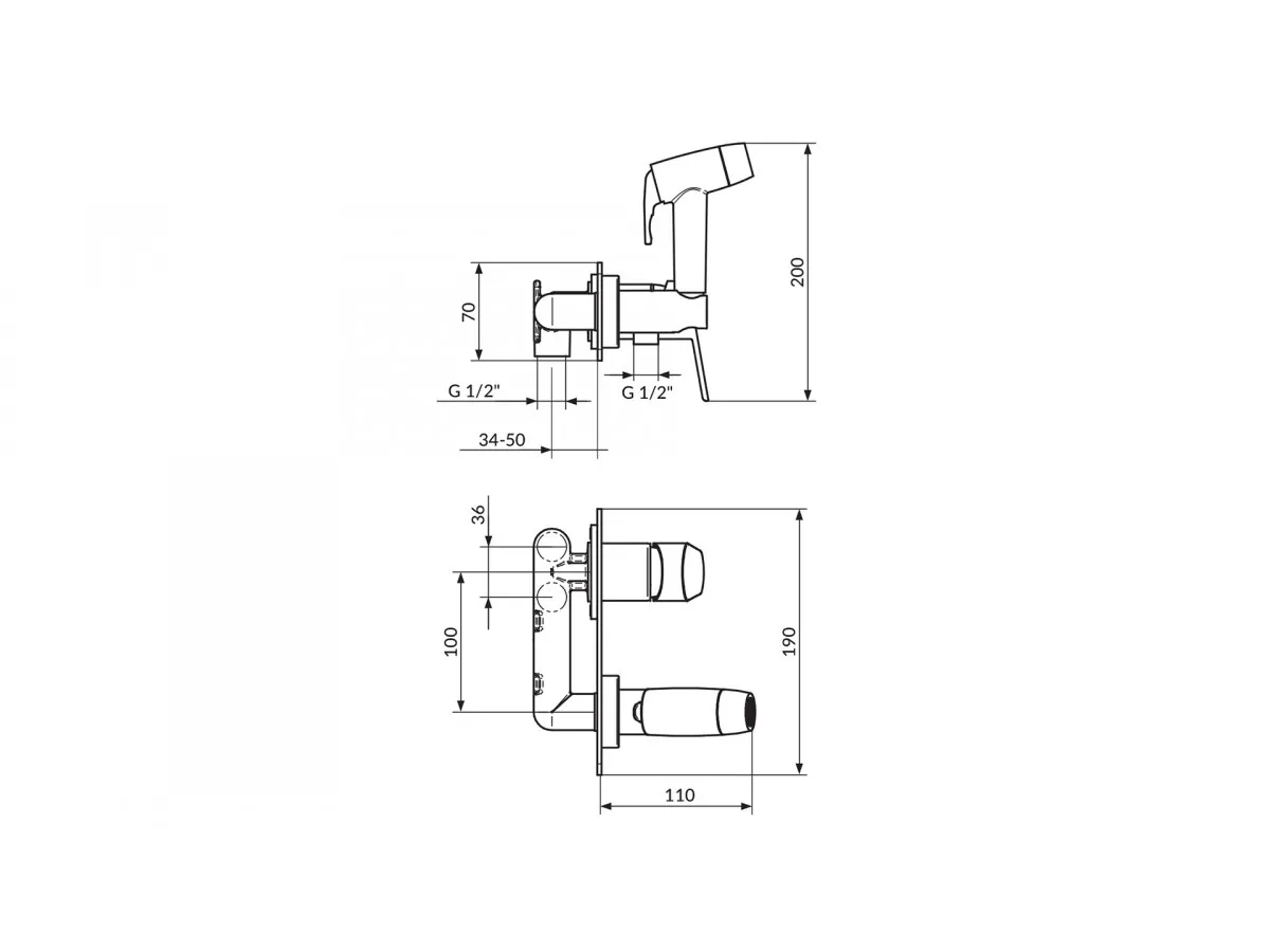 Rosan Smart Baterija Uzidna Za Bide Ja395001 