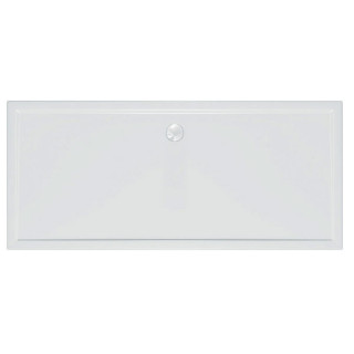 KOLPA FLAMENCO 130x80/O sa oblogom i postoljem, četvrtasta tus kada (bez sifona) - 945880 