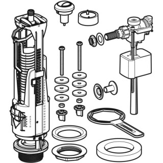 GEBERIT Garnitura Za Monoblok Impuls Basic530 Dual 136.932.21.2 