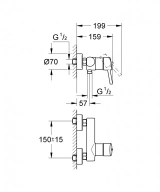 GROHE CONCETTO TUS   32210001 