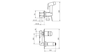 Rosan Smart Baterija Uzidna Za Bide Ja395001 