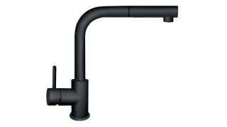 Rosan Dark Baterija Za Sudoperu Sa Izvlacnim Tusem Jd38603 - 3 Cevi 