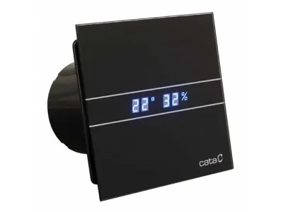 VENTILATOR CATA E100-GTH BLACK 