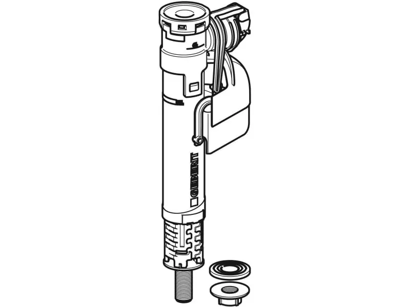 GEBERIT PLOVAK VERTIKALNI PVC 281204001 