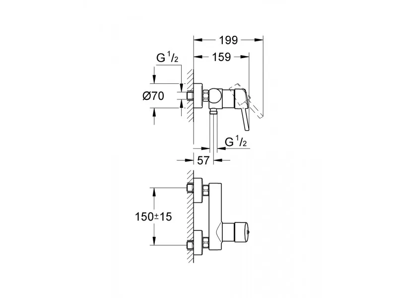 GROHE CONCETTO TUS   32210001 