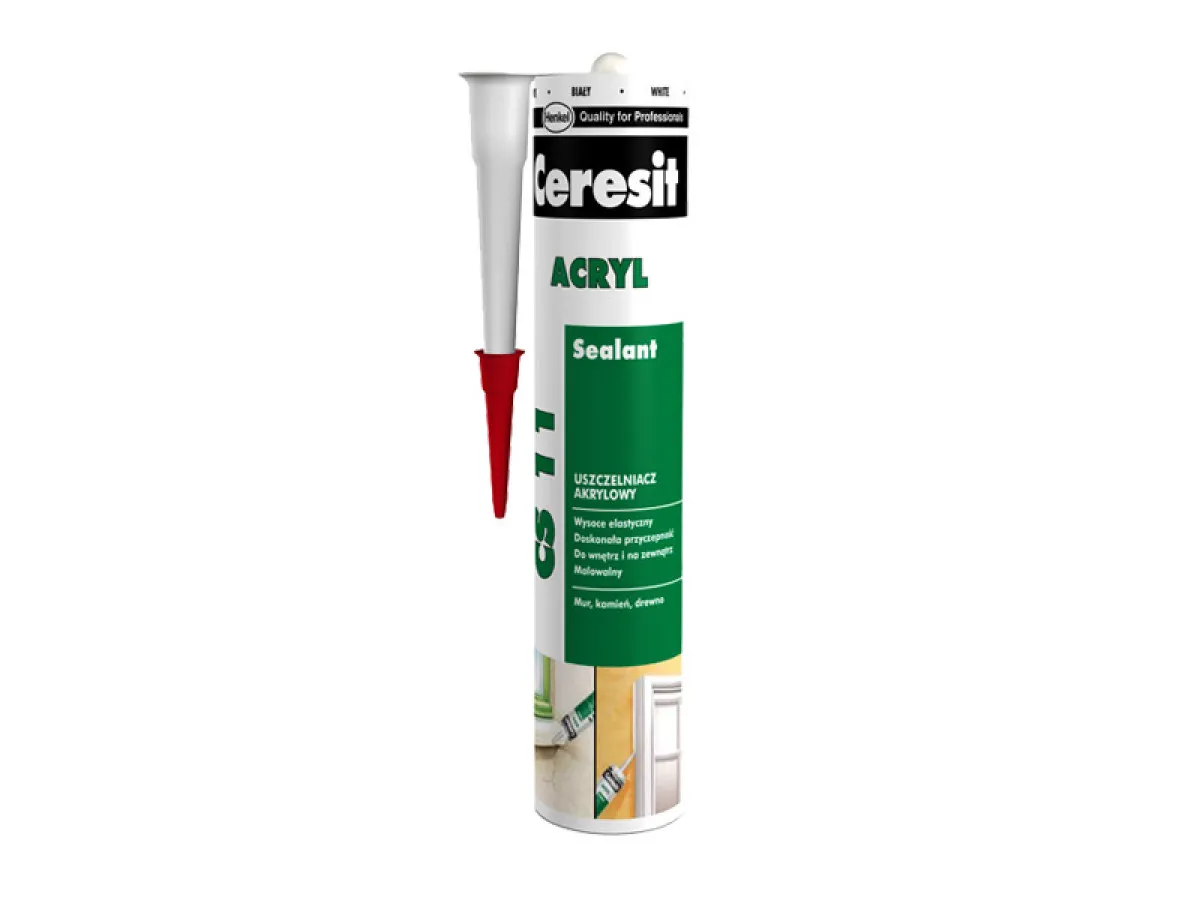 CERESIT SILIKON Acrylat CS11 beli 