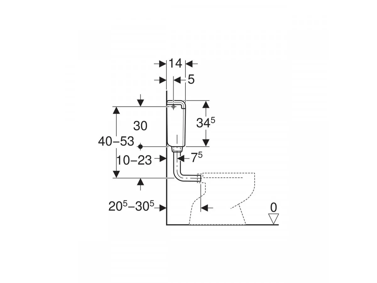 GEBERIT VODOKOTLIC FONTANA AP112 