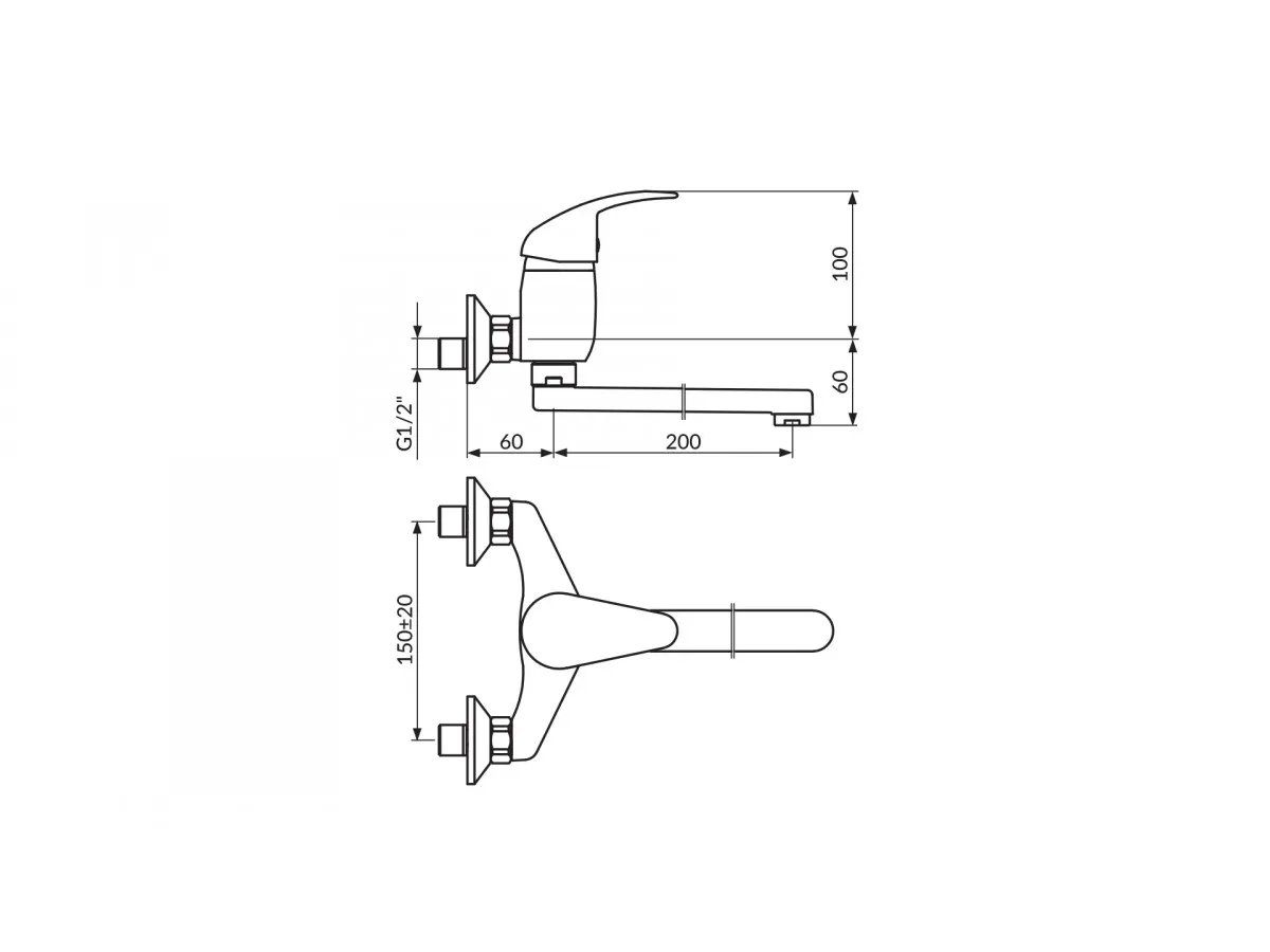 Rosan King Zidna Baterija 200 J321020 