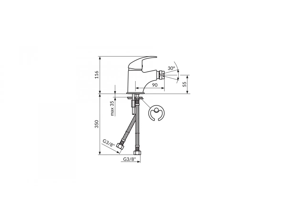 Rosan Perla Baterija Za Bide Jp391001 