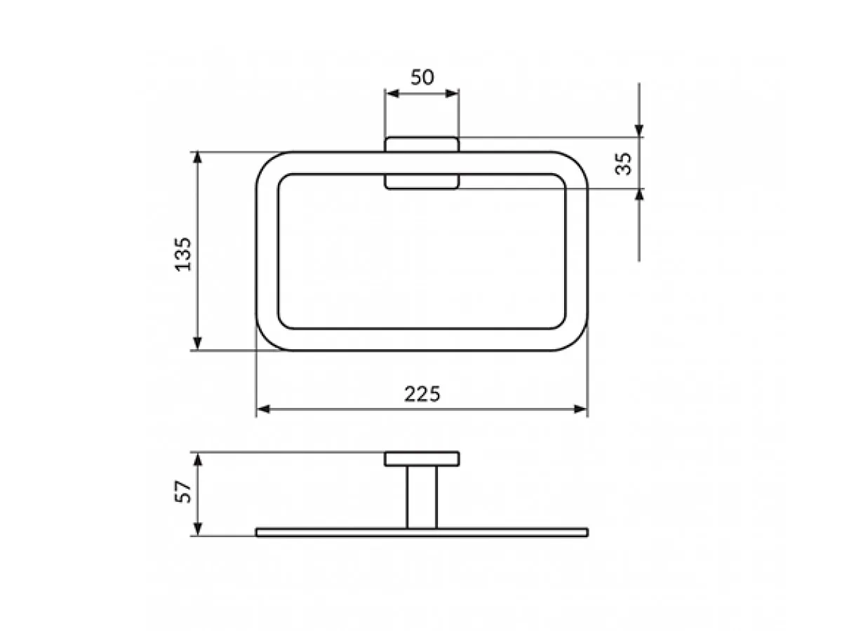 Rosan Quadro Drzac Peskira Prsten - Jq903 