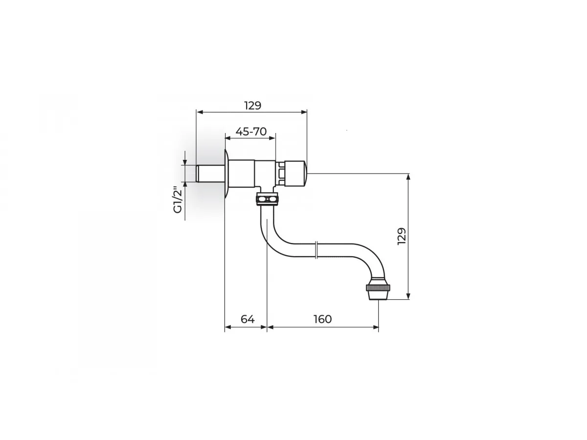 Rosan Zidni Ventil A75204 