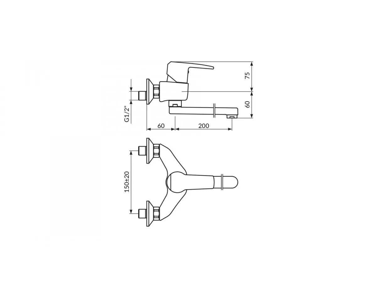 Rosan Cubo Zidna 200 Jc32120 