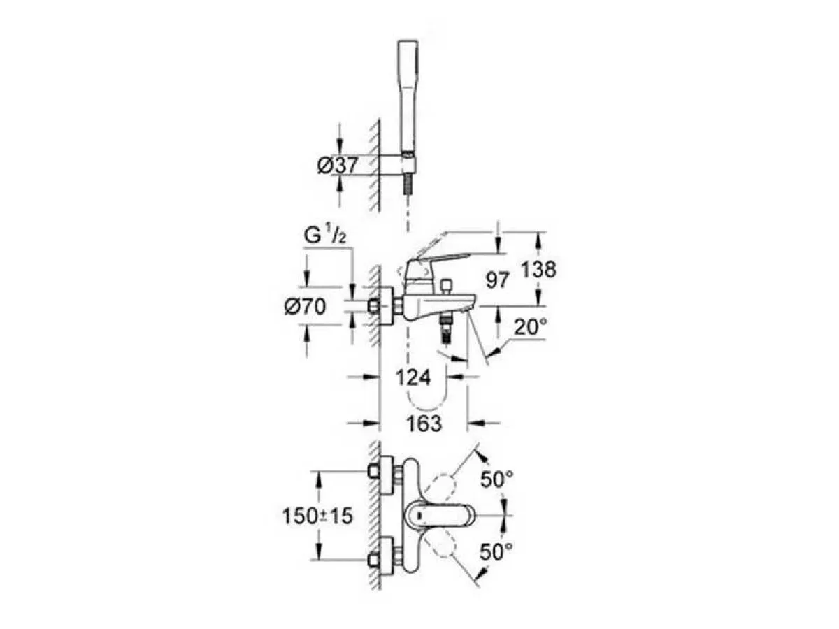 GROHE EURO COSMOPOLITAN SET  328 32 000328 32 000 