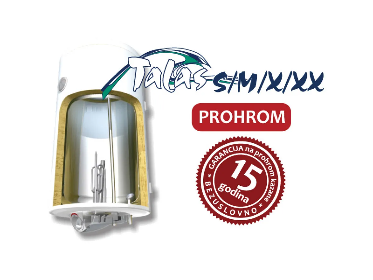 ELIT BOJLER TALAS XX 80L - PROHROM (750x500mm/2000W) 