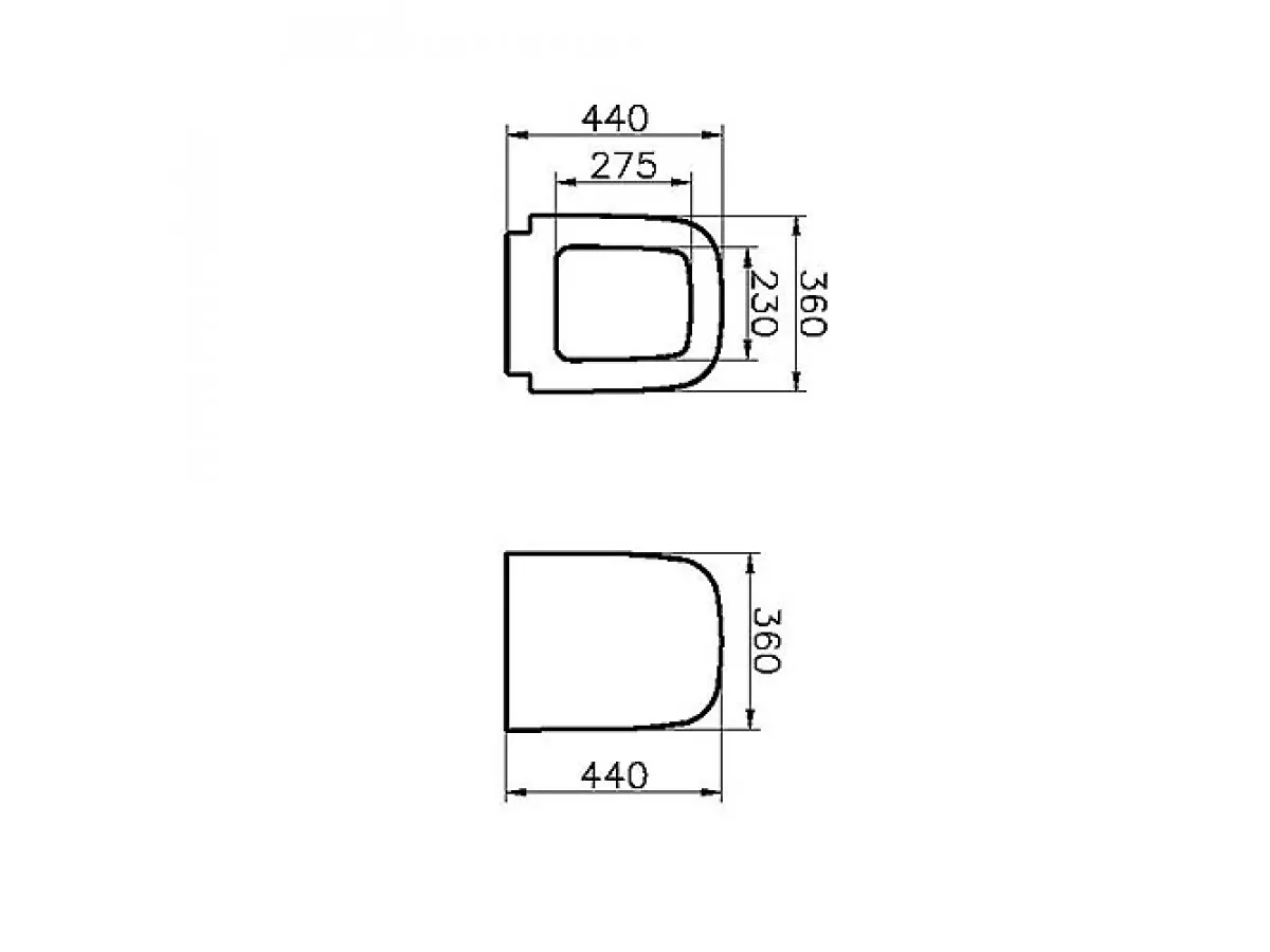 VITRA WC DASKA MDV130S20 77-003-001 