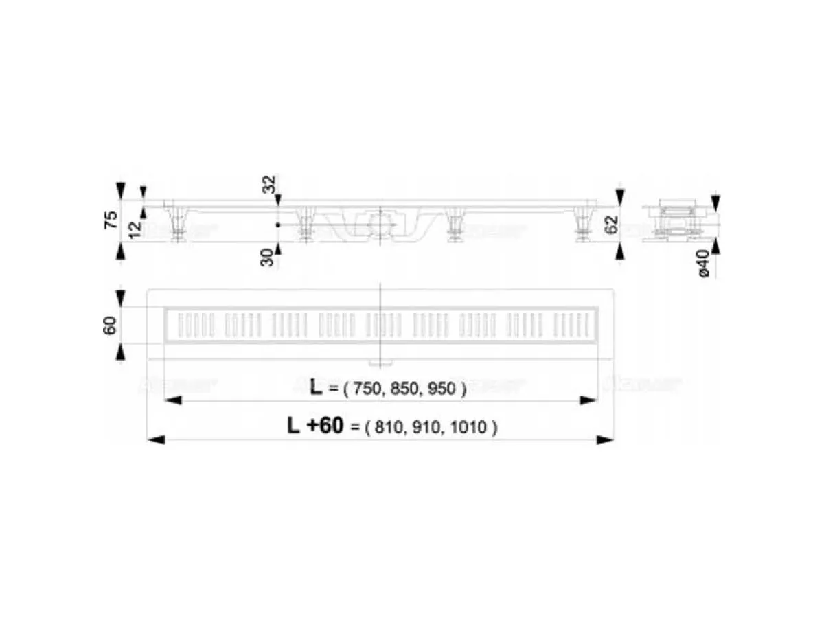 ALCA TUS KANALICA APZ10 650 