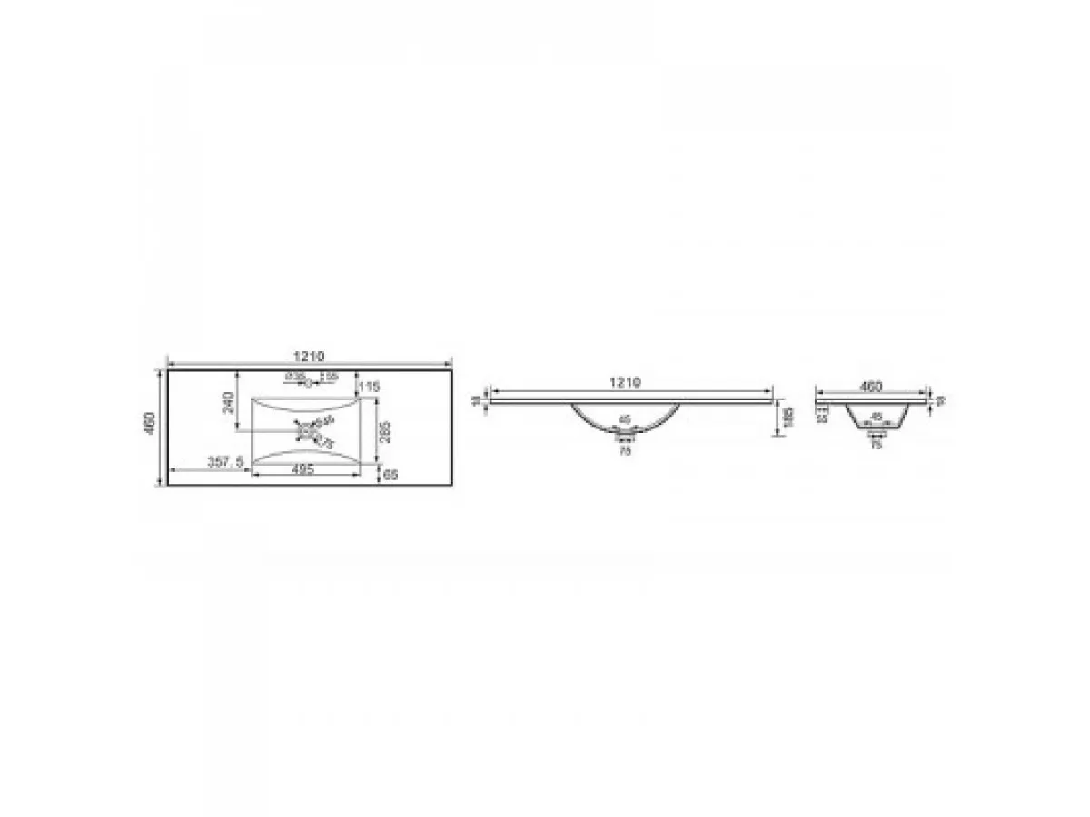 LAVABO TANKI LAVA 121 