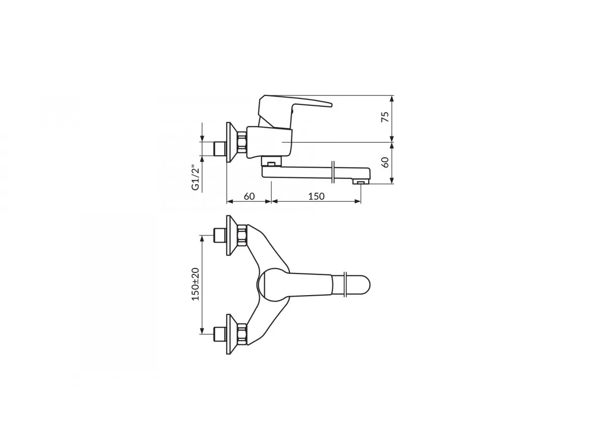 Rosan Cubo Zidna 150 Jc32115 