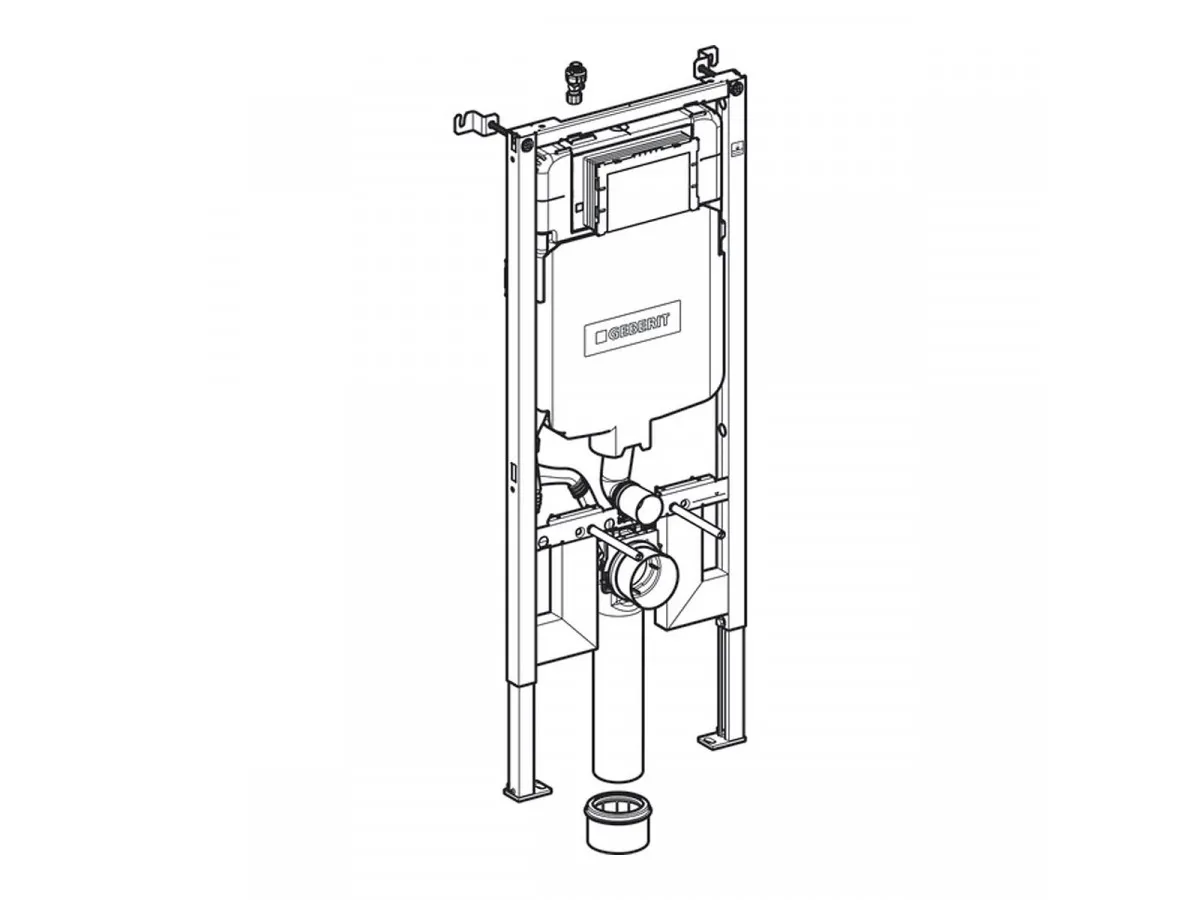 GEBERIT UGRADNI VODOKOTLIC SIGMA  DUOFIX 8CM ZA KONZOLNU WC SOLJU 111.796.00.1 