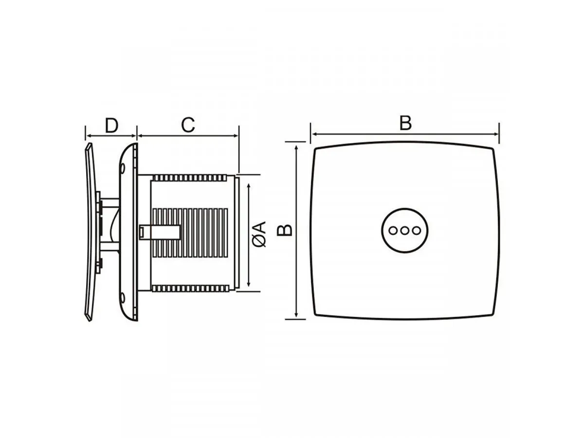 VENTILATOR CATA X-MART 10 MAT 