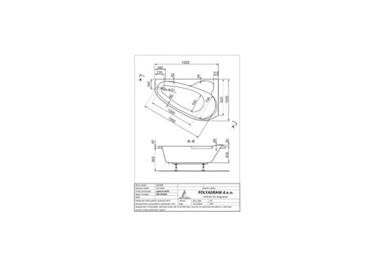 POLY KADA RIO DESNA 160X105   - 