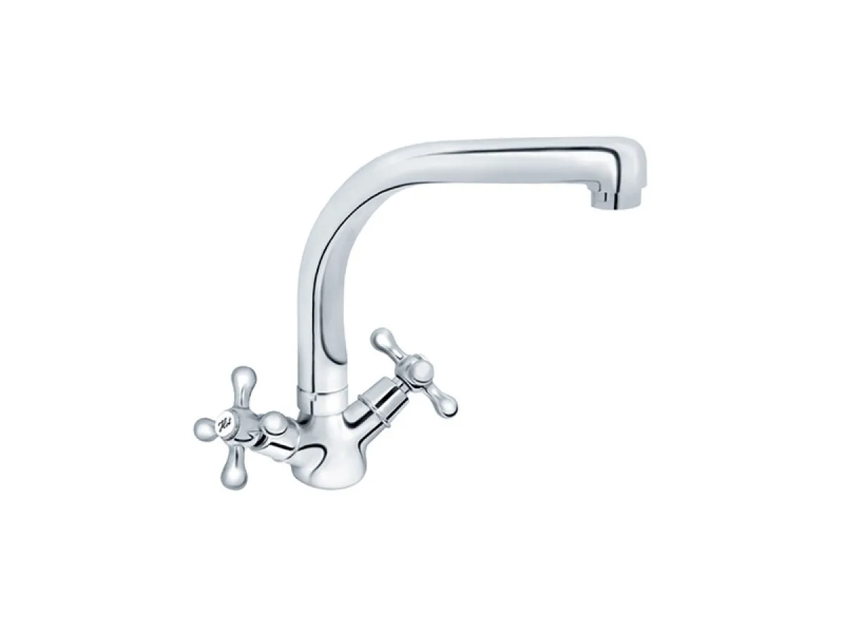 Rosan Nostalgija Baterija Za Sudoperu Sa Pokretnim Lavabo Izliv 180Mm N23101 