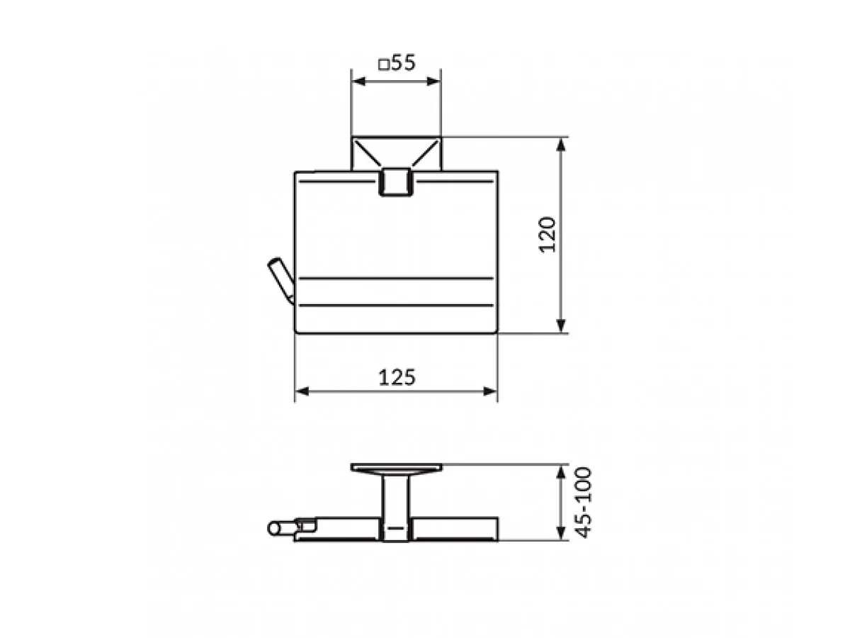 Rosan Smart Drzac Toalet Papira - Ja909 