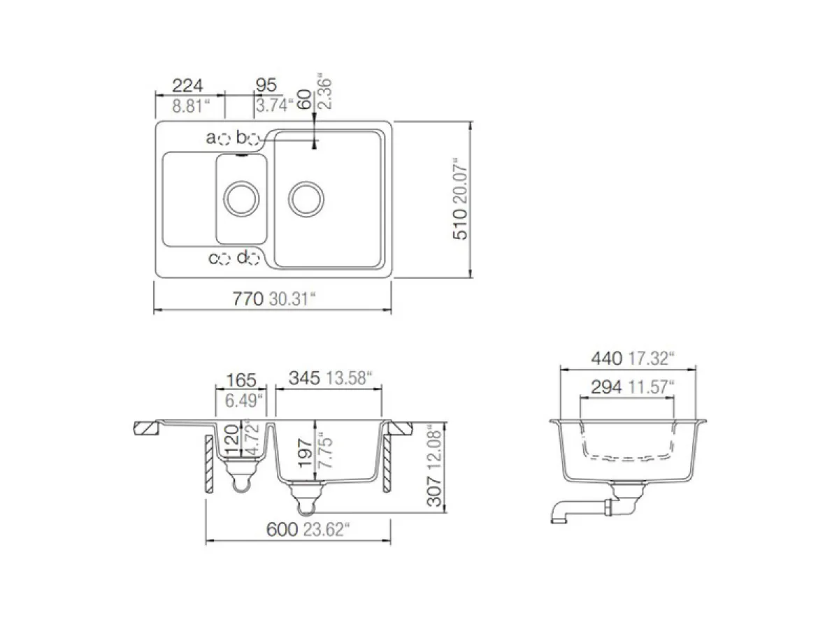 SCHOCK SUDOPERA MANHATTAN D150 770x510x197mm BELA 