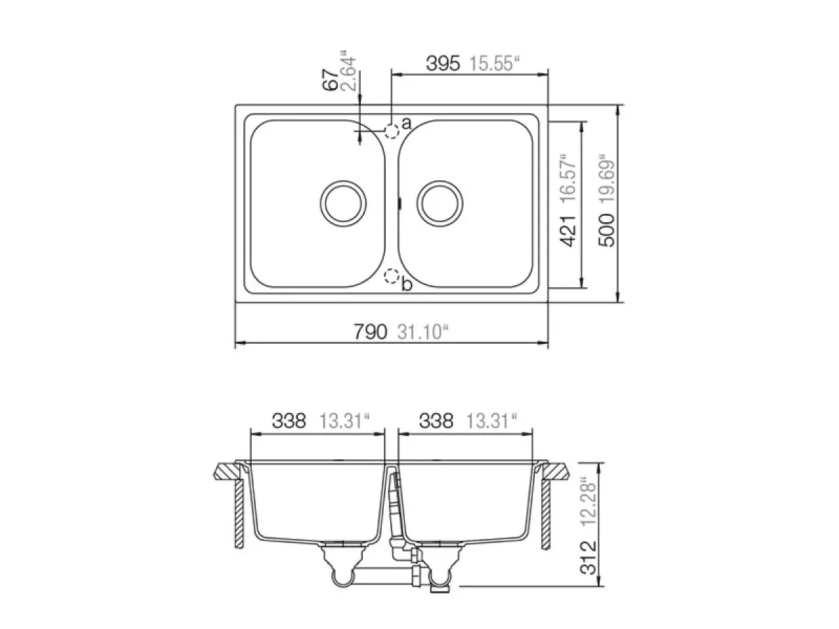 SCHOCK SUDOPERA LITHOS N200S 790x500x195mm CRNA 