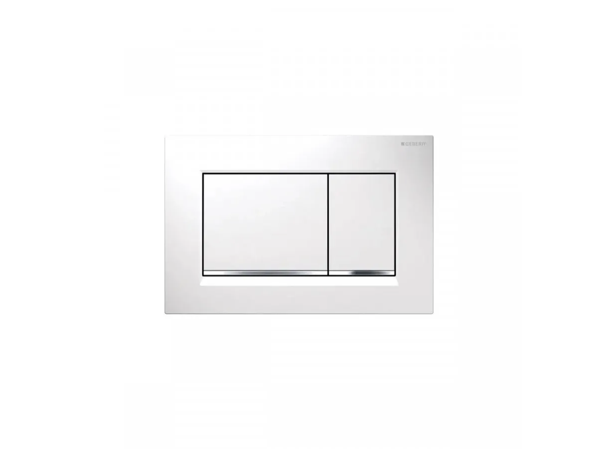 Geberit Tipka Sigma 30 246X164Mm Dual Flush Plate Bela 115.883.Kj.1 