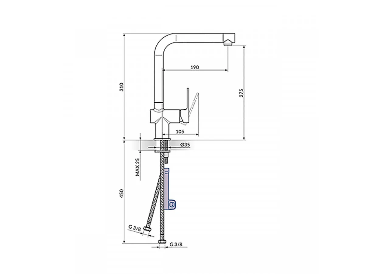 Stolz S2 Baterija Za Sudoperu 238201 