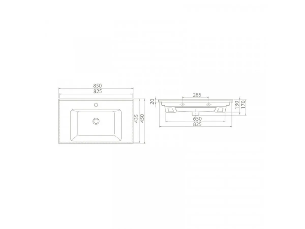 TURKUAZ ARTE 85 LAVABO 67500 U 