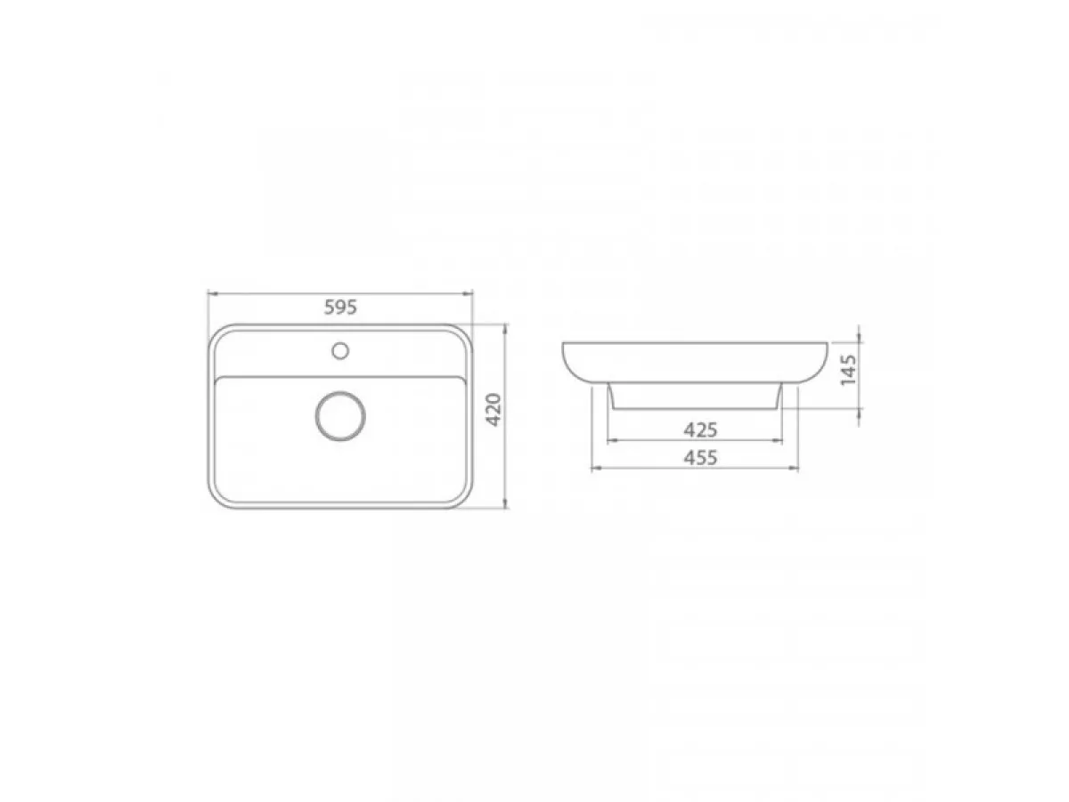 TURKUAZ LAL 60 CM LAVABO 72700 U 