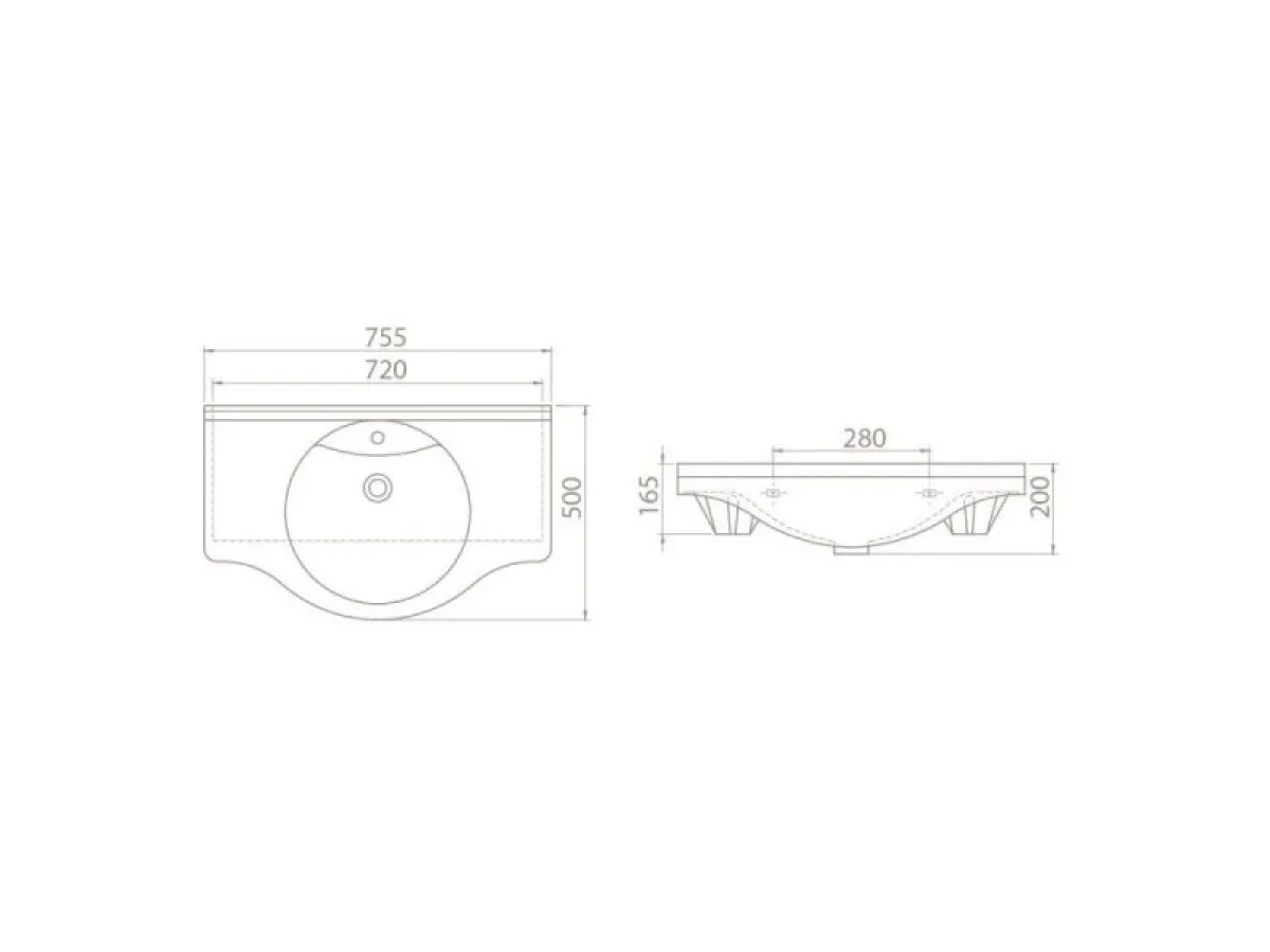 TURKUAZ NIL 75 LAVABO 66400 U 