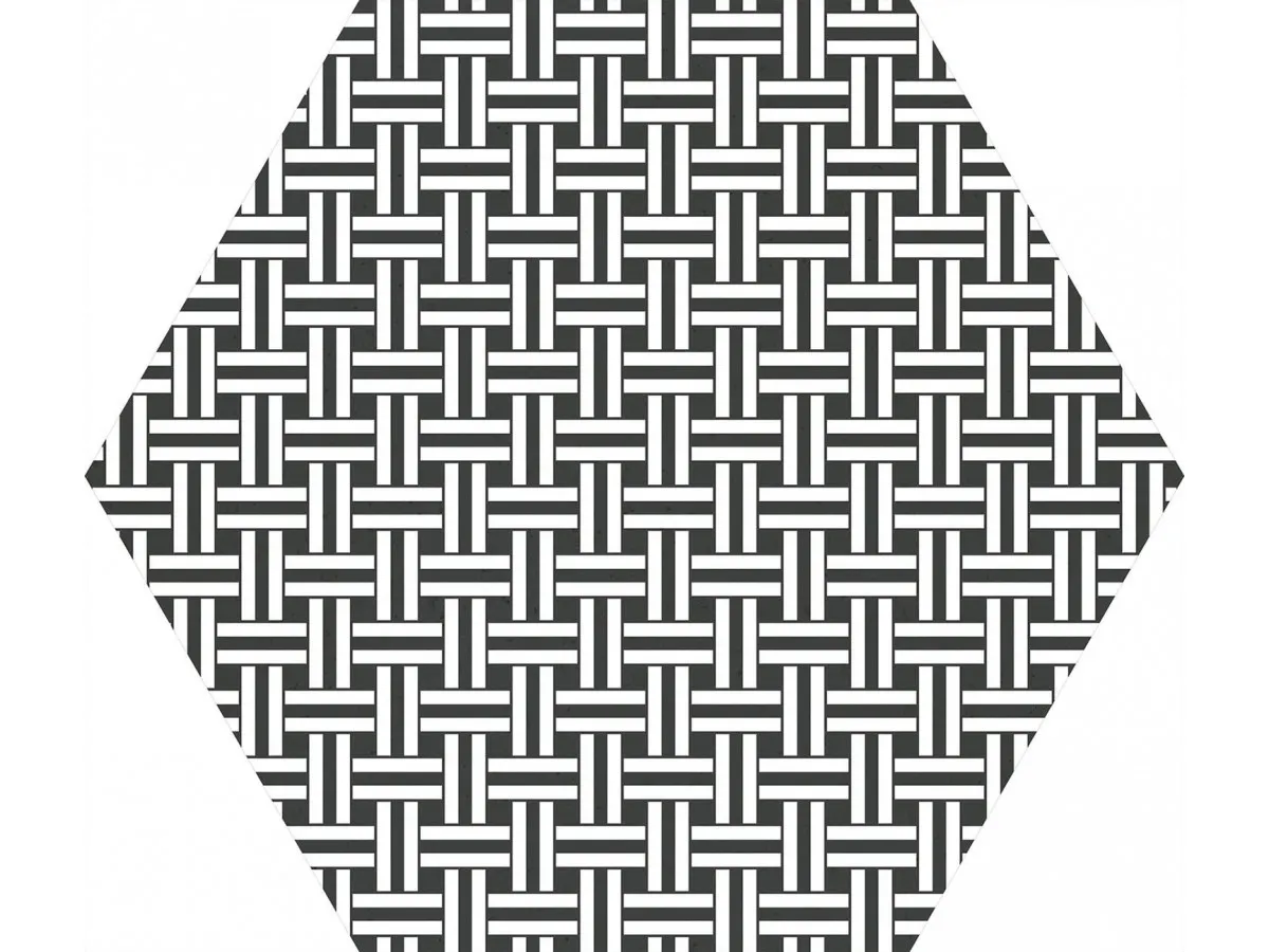 SA HEX. MOMA WHITE 25X22, 1.04m2 