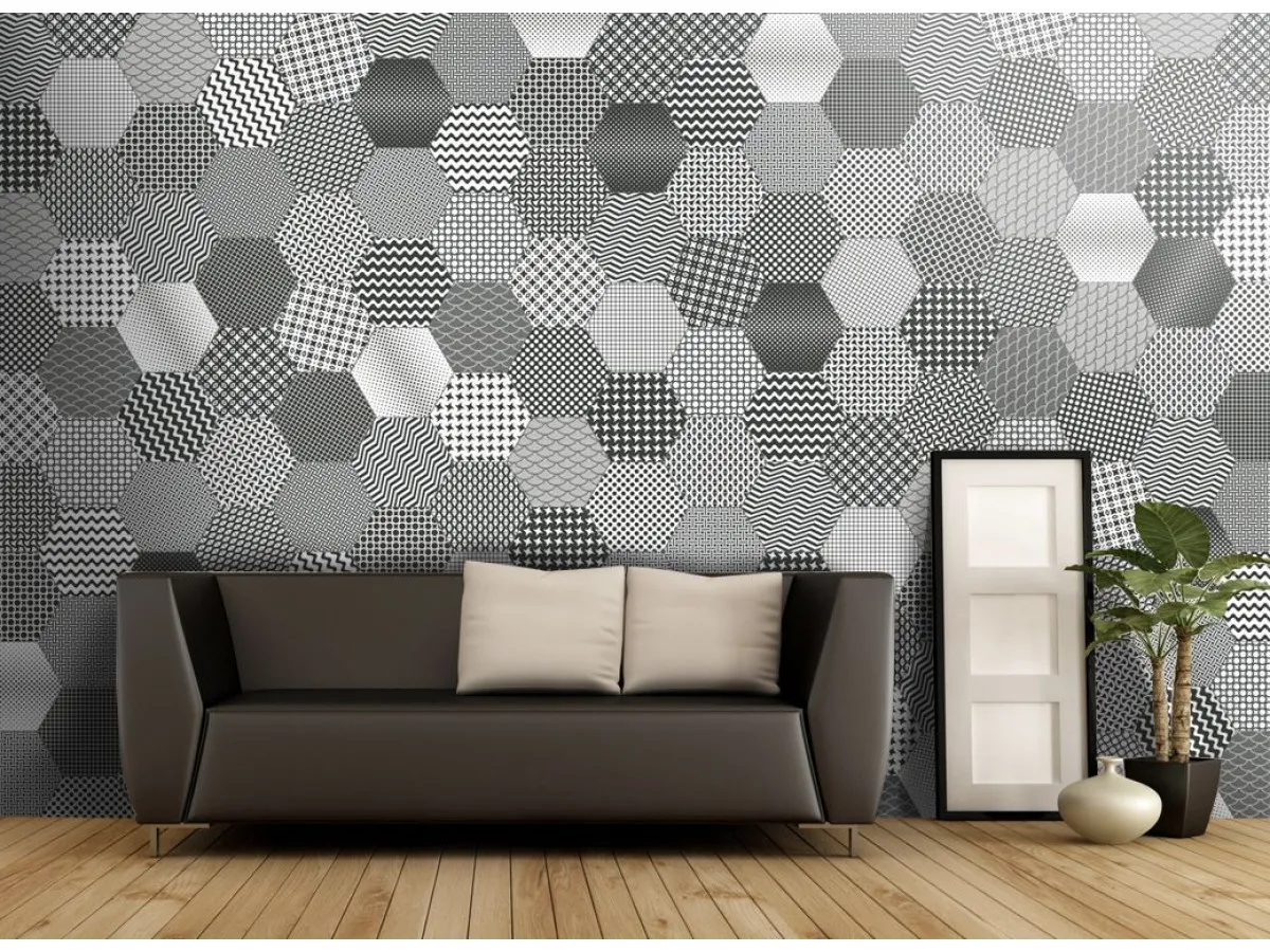 SA HEX. MOMA WHITE 25X22, 1.04m2 