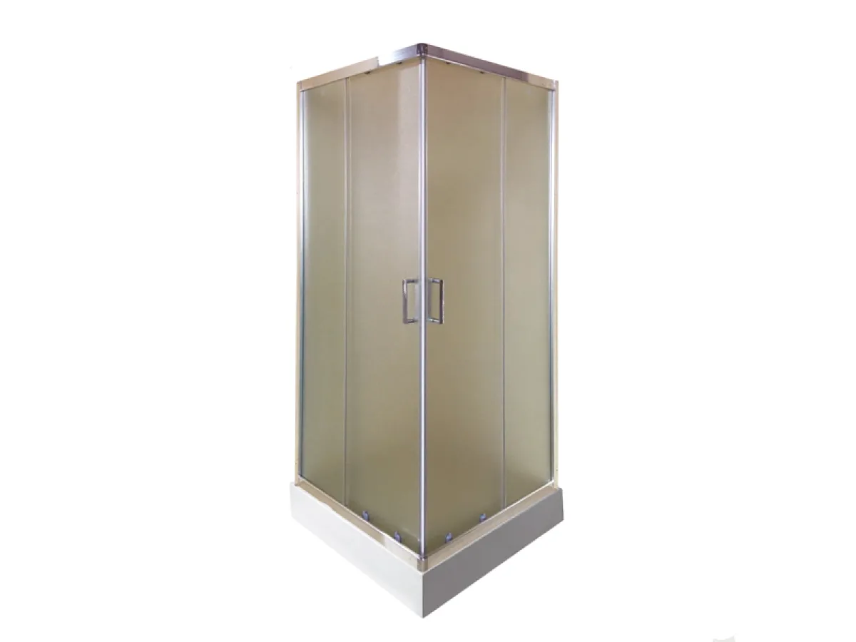 LINNI TUS KABINA 90X90 STANDARD mat/hrom 4mm 