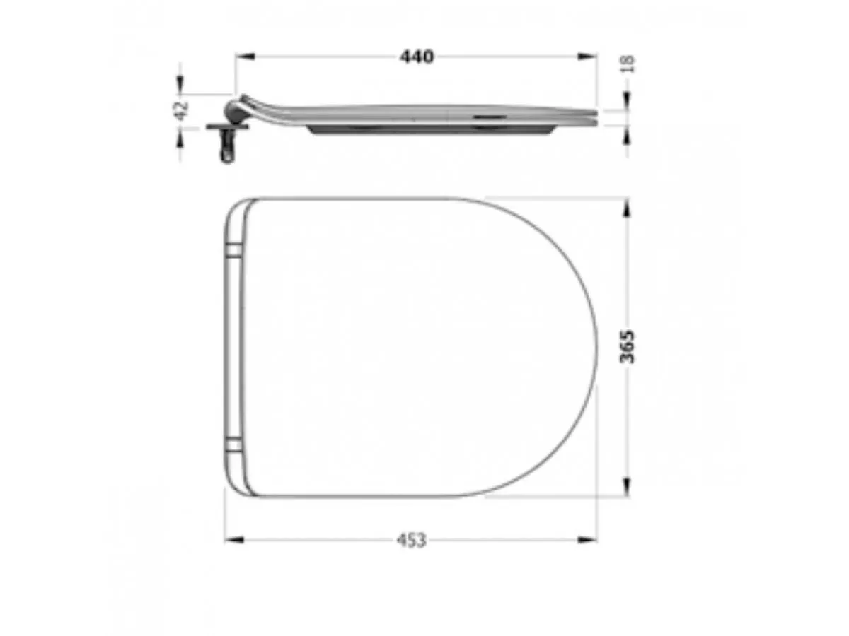 Bien ARSU11W5B5HB0 Amaro soft close daska 