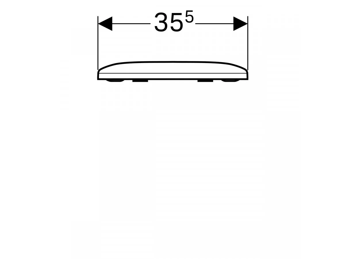 Geberit Smyle WC daska, soft close 500.236.01.1 