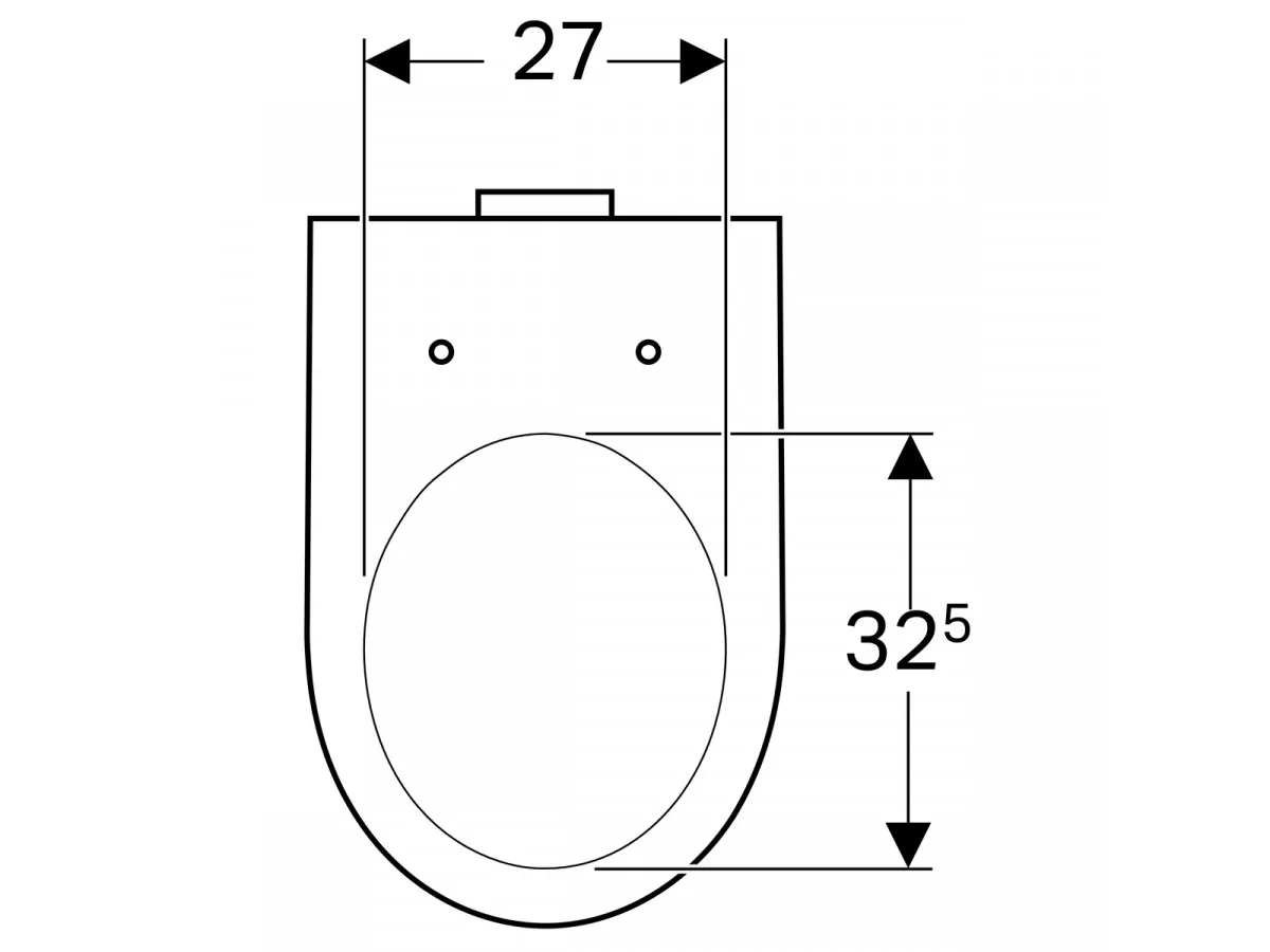 Geberit Selnova wc šolja,back to wall, horizontalni odvod 500.286.01.1 