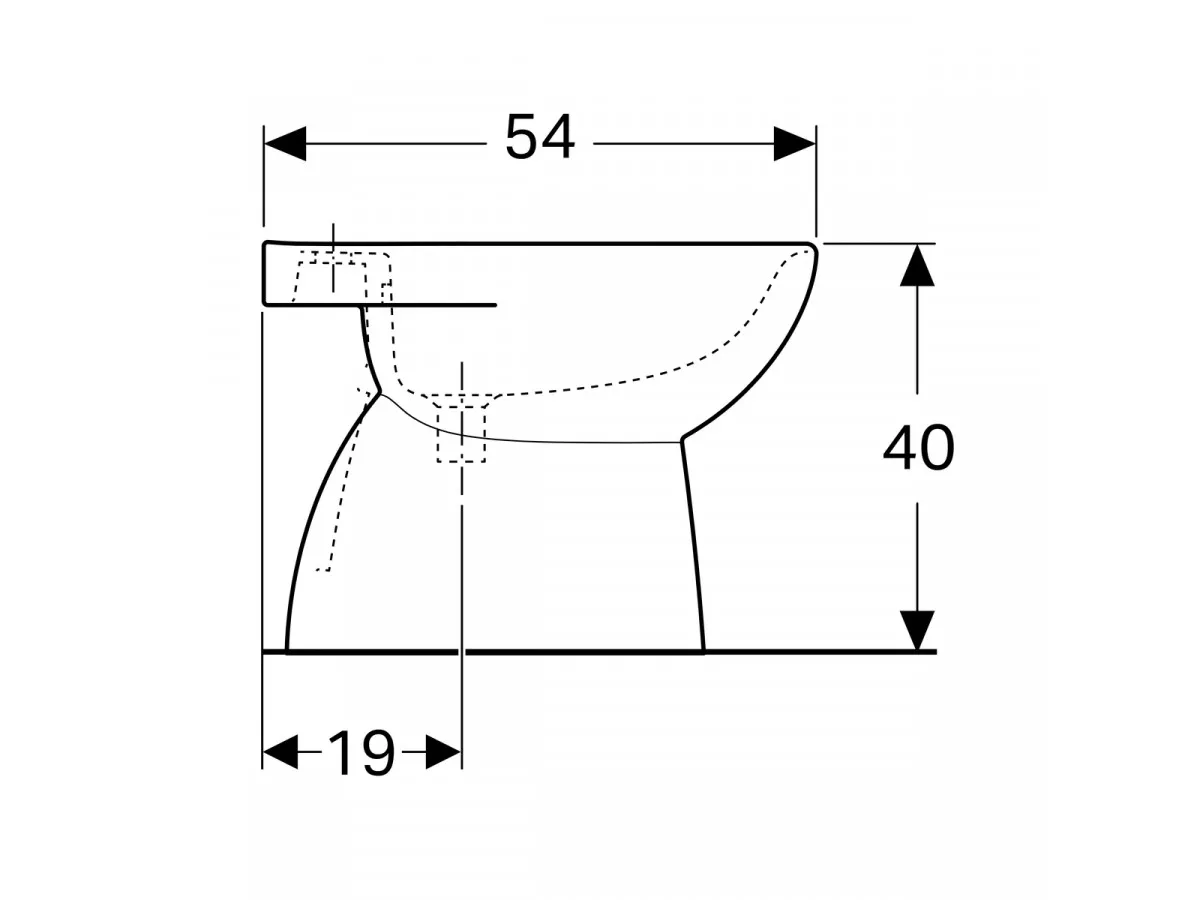 Geberit Selnova bide 500.288.01.1 