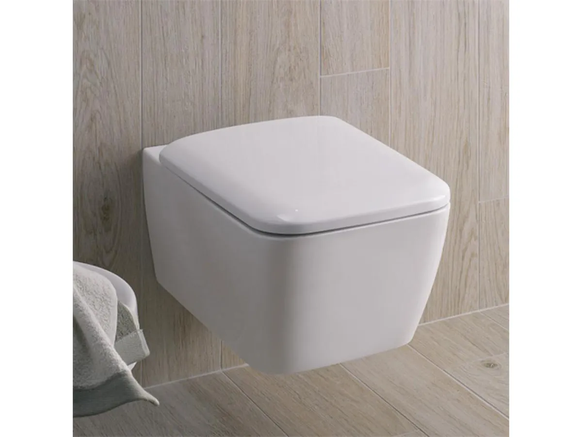 Geberit iCon Square konzolna wc šolja, rimfree 201950000 