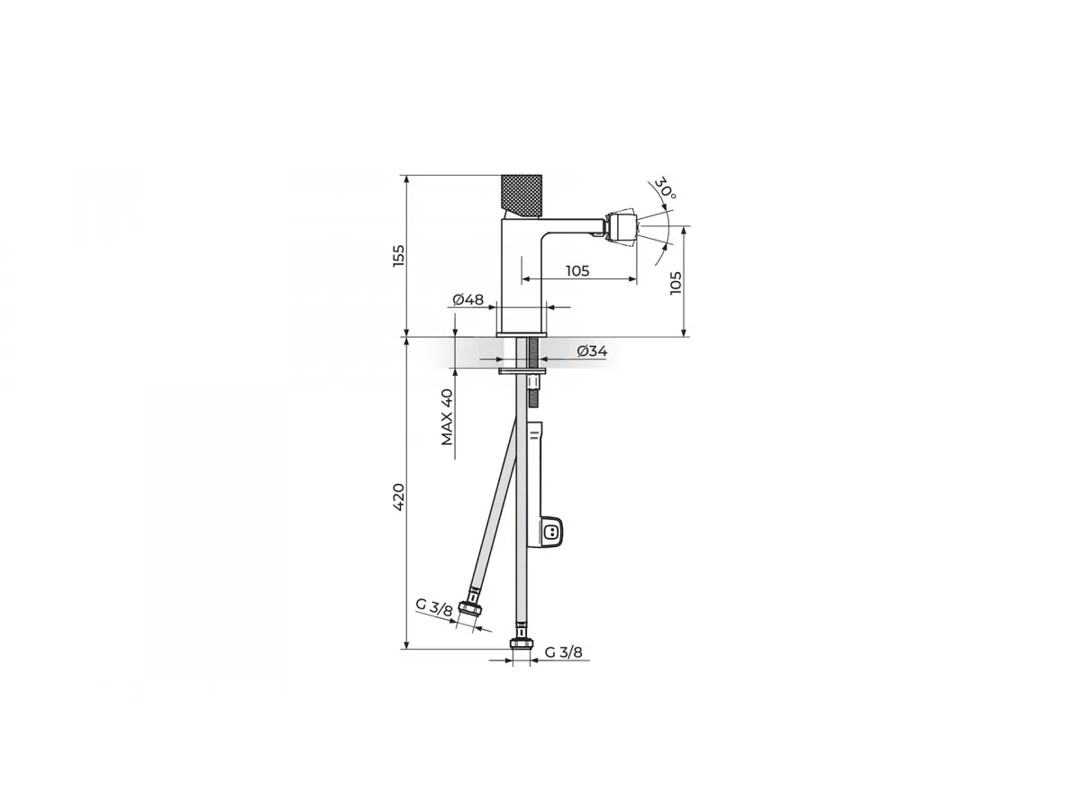 Stolz Baterija za bide 239101BG 