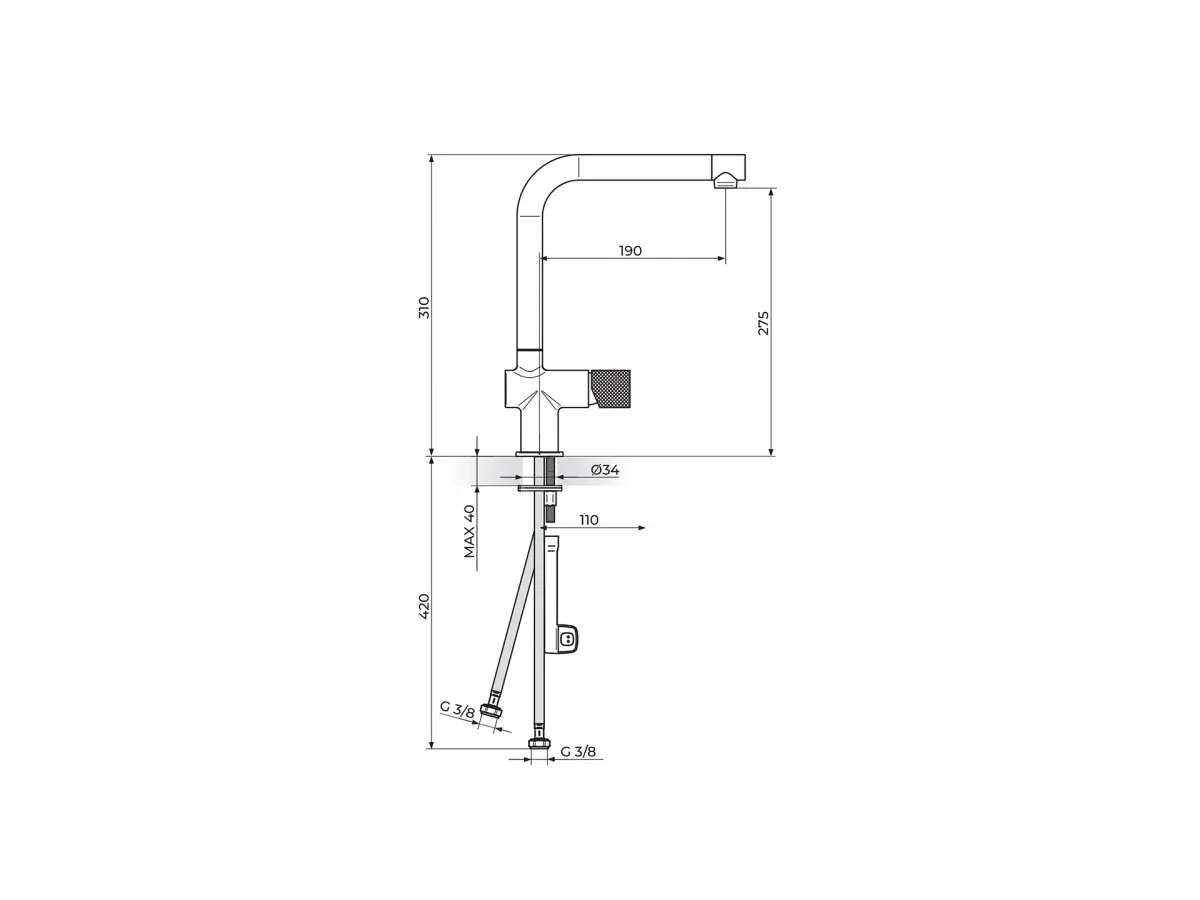 Stolz Baterija za sudoperu 238301BG 