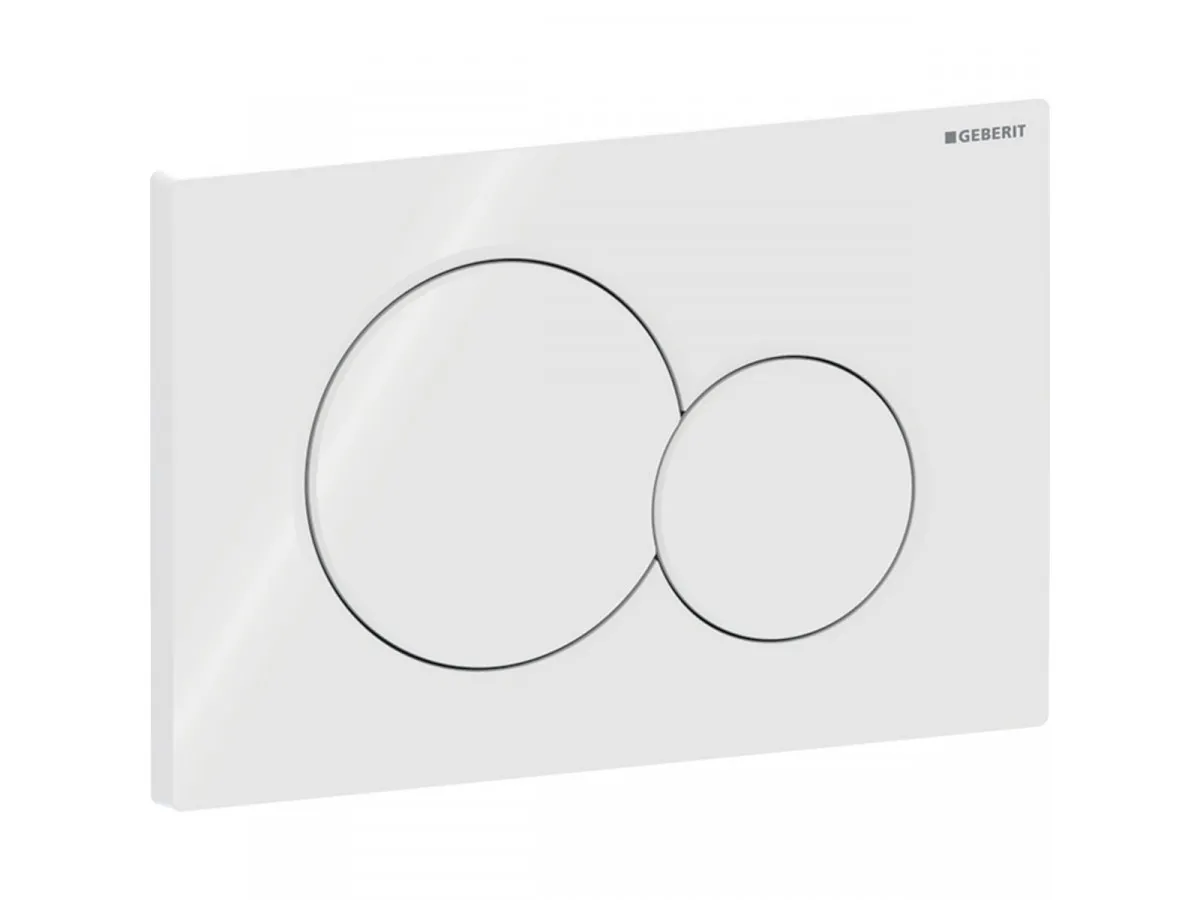 Geberit Tipka Sigma01 115.770.Dw.5 Za Dvokolicinsko Ispiranje: Crna Ral 9005 